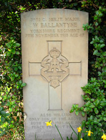 Company Sergeant Major William Ballantyne. 8551. 