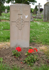 Pte Ernest Balls. 11489.