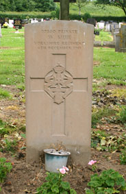 Private W Muir. 37880. 
