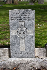 Private J Watson. 20838. 