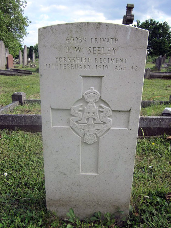 Private John William Seeley. 60239