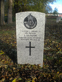 John Rafferty (Alias Graham) of the Durham Light Infantry