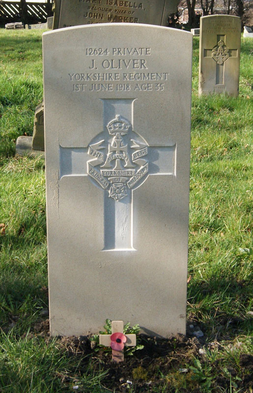 Private John Oliver. 12624.