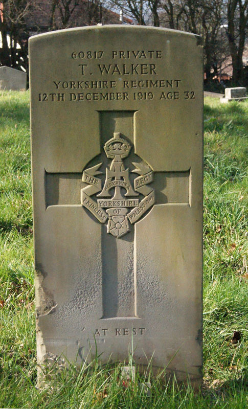Private Thomas Walker. 60817