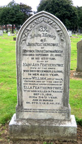 Lieutenant William Featherstone. 