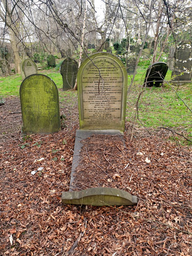 The Collier Family Headstone - 2