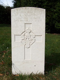Private John Naginton. 6601.