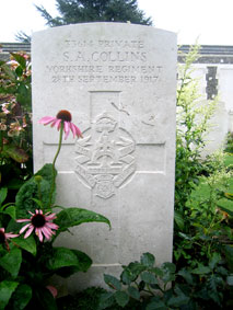 Private Sydney Albert Collins, 33614.