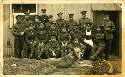 9th Battalion Sergeants' Mess (1914?)